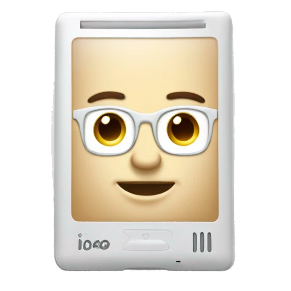 white kobo ereader sticker