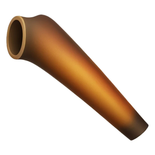 didgeridoo bent cone sticker