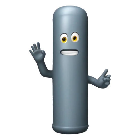 waving air tube man sticker
