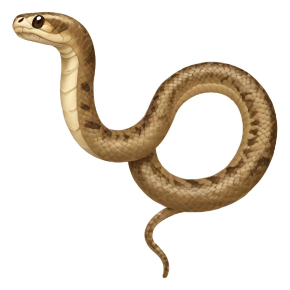 I love beige Snake  sticker