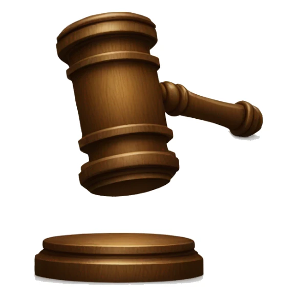 Gavel sticker