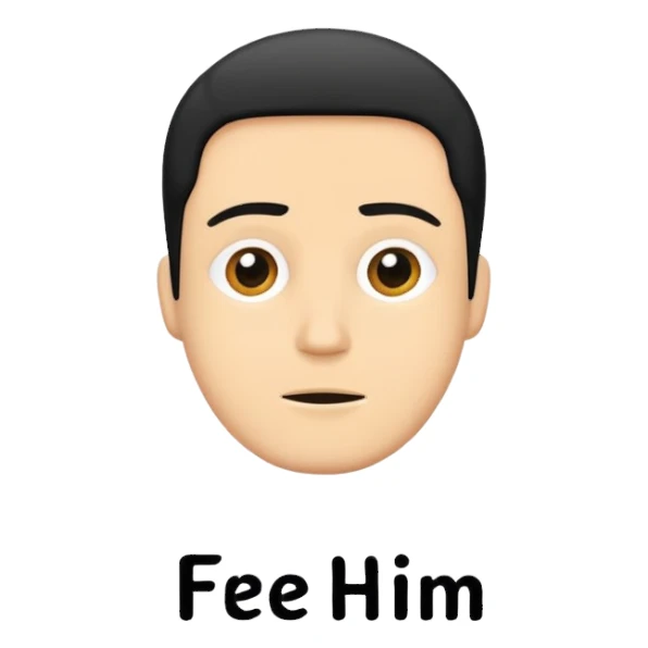 Poster with free him on it  sticker