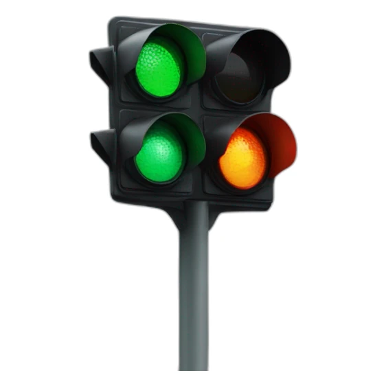 traffic light sticker