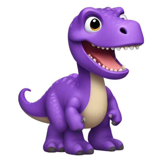 Barney the dinosaur  sticker