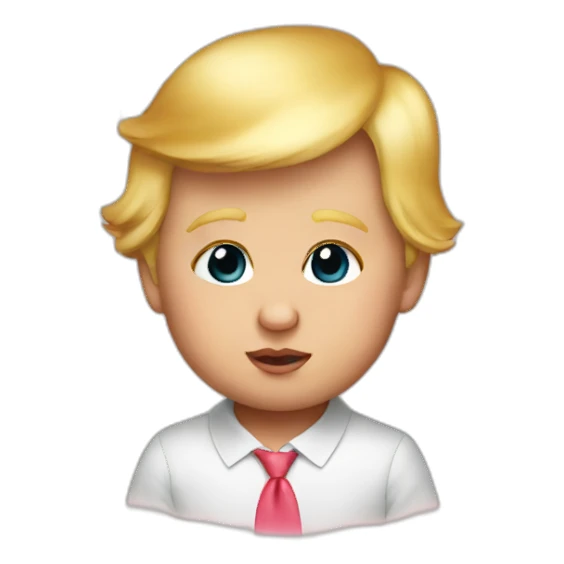 Baby trump sticker