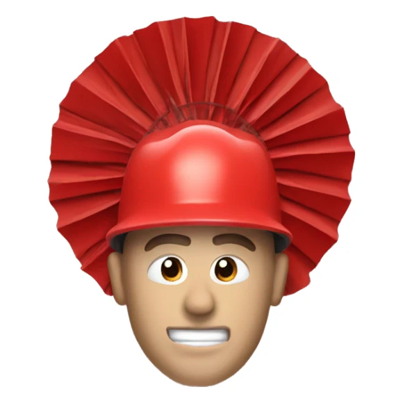 red blower fan  sticker