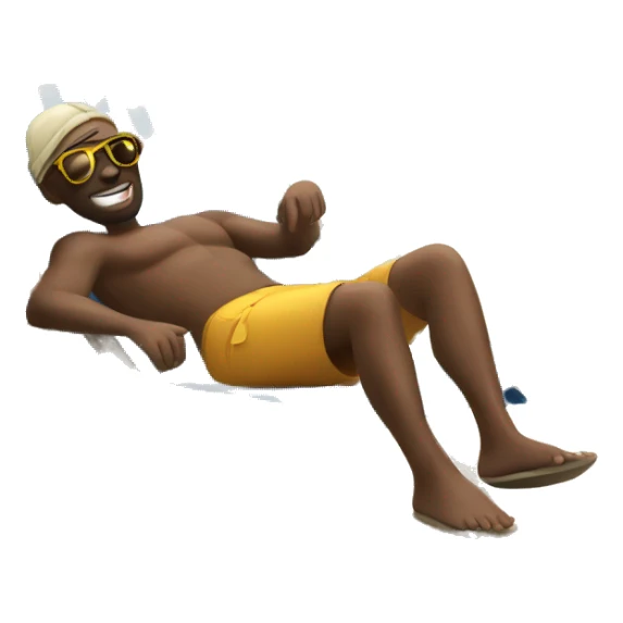 chillin on the beach sticker