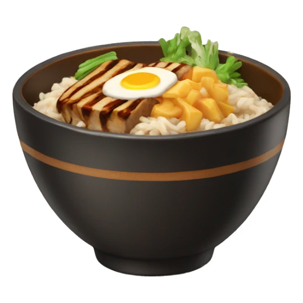 Teriyaki bowl  sticker
