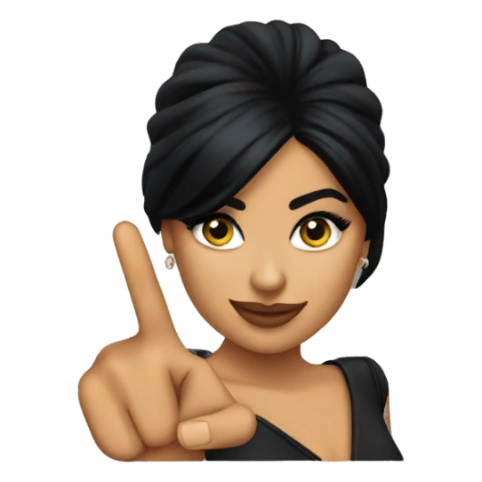 kylie jenner pointing on you sticker