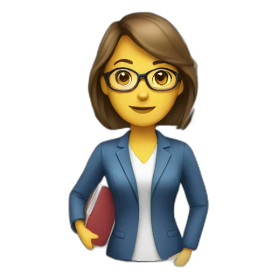 female TEACHER 45 yo sticker