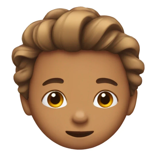 Tucking hair behind ear sticker