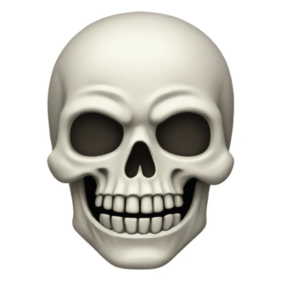Scary skeleton  sticker