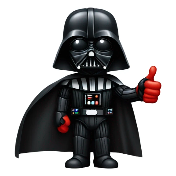 Darth Vader thumbs up sticker