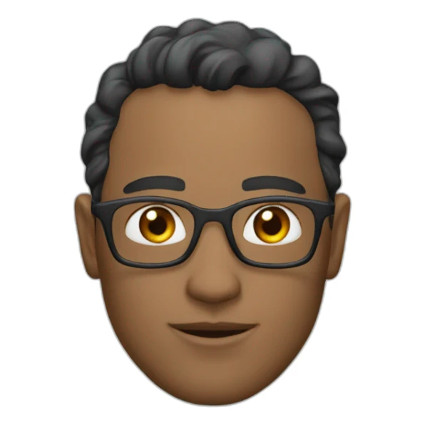 artificial intelingence latin men sticker