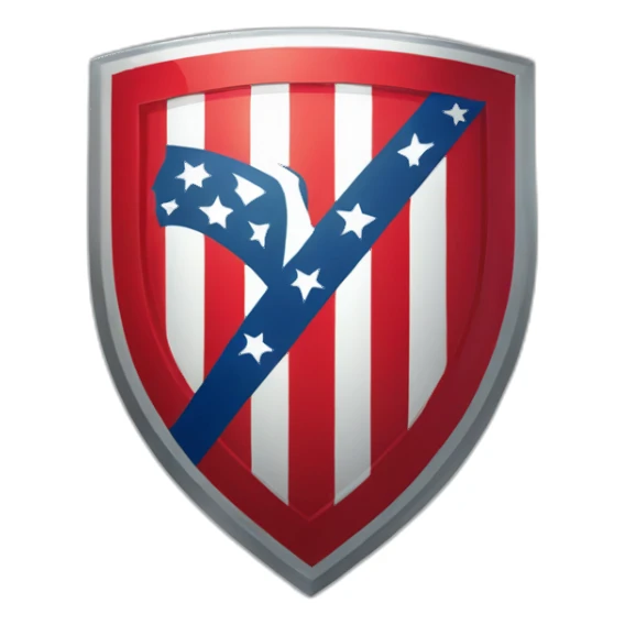 Escudo delAtletico de madrid sticker