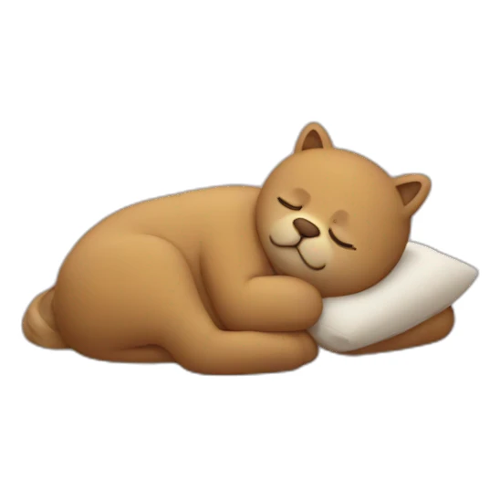 zzz sleeping sticker