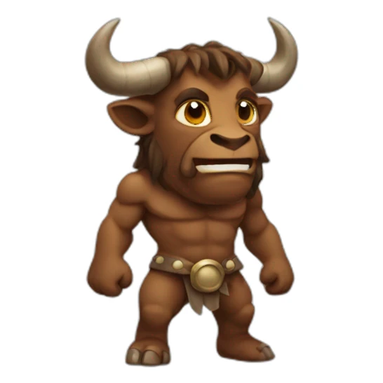 minotaur sticker