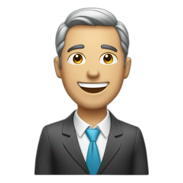 happy business man sticker