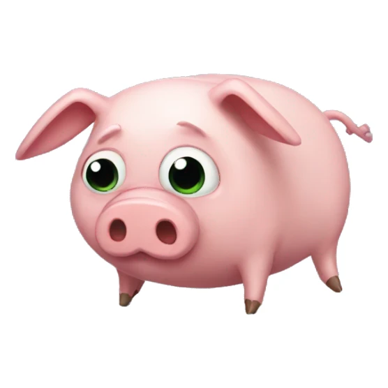 Spider pig sticker