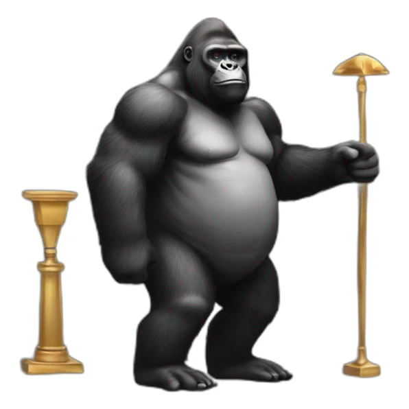 great-harambe-godfather sticker