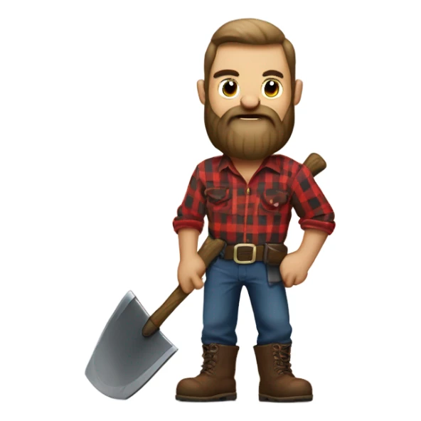 Lumberjack sticker
