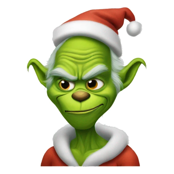 Knee surgery grinch sticker