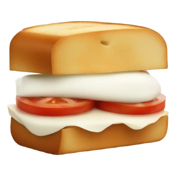 Mozzarella and tomato sandwich sticker