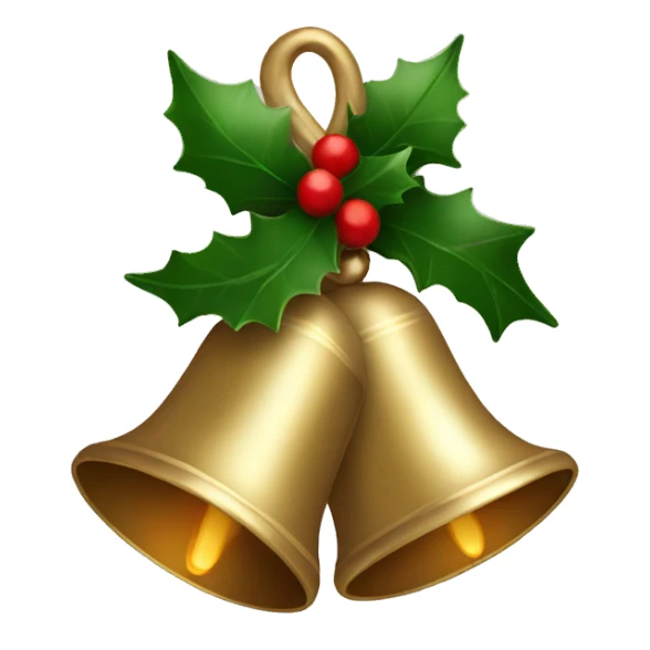 Christmas bells sticker