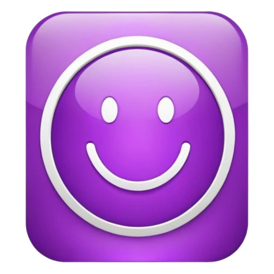 purple web icon sticker