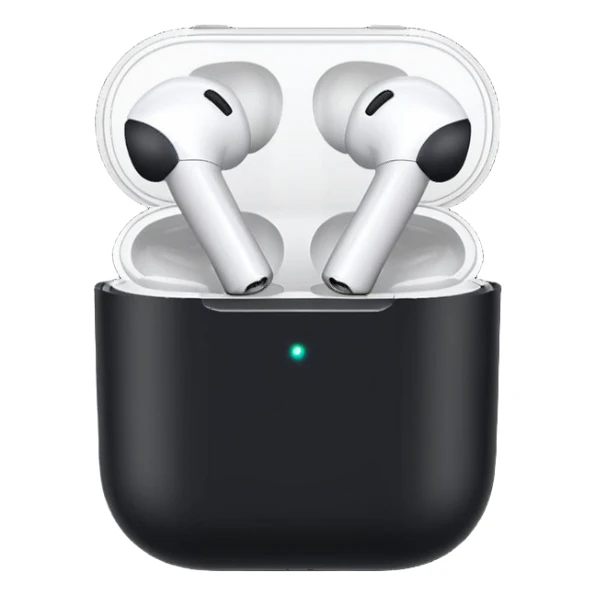 black airpod sticker