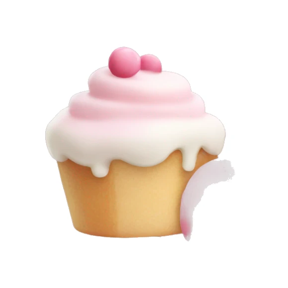 pale pink dessert sticker
