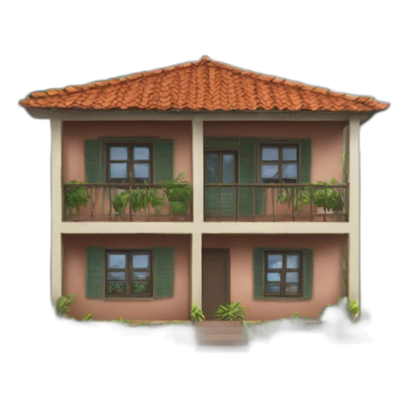 Schöne-wohnanlage-paraguay-modern sticker