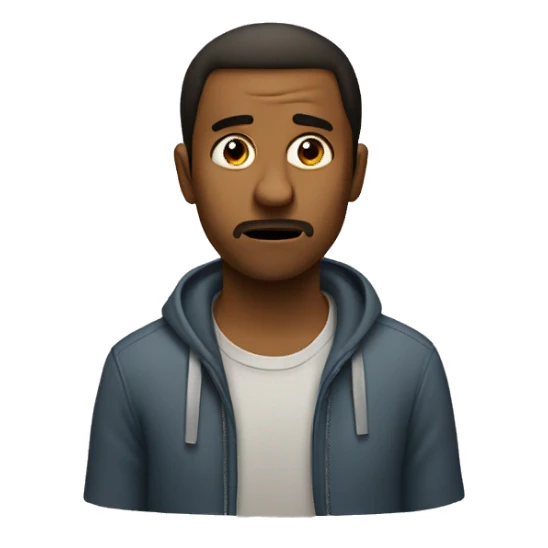 a lost and confused human sticker