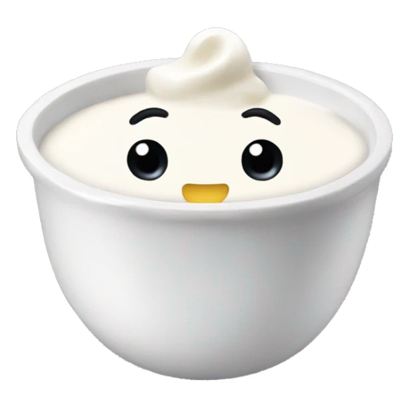 yogurt bowl  sticker