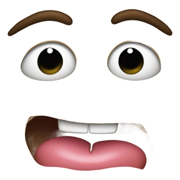 ￼tongue sticking out sticker