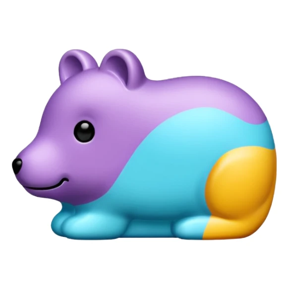 animal shaped soap sticker