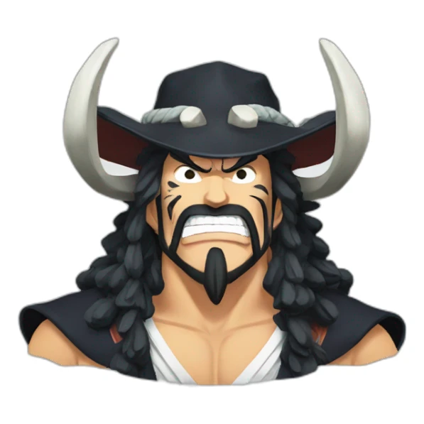Kaido one piece sticker