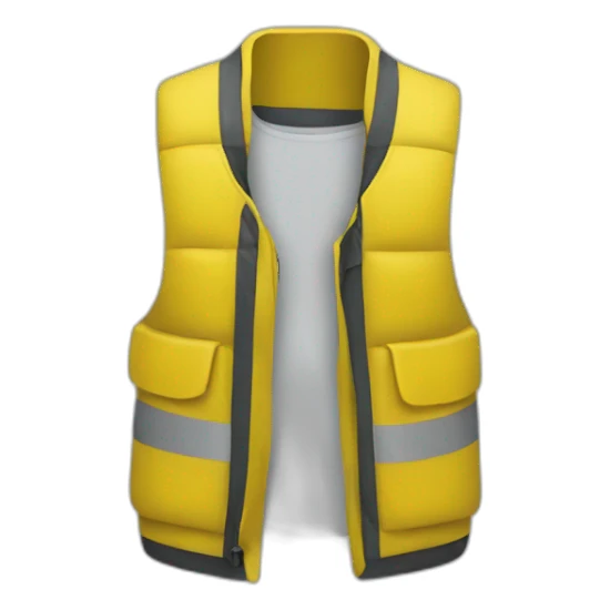 gilet jaune manifestant sticker