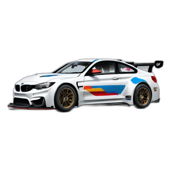 BMW M4 GT3 sticker