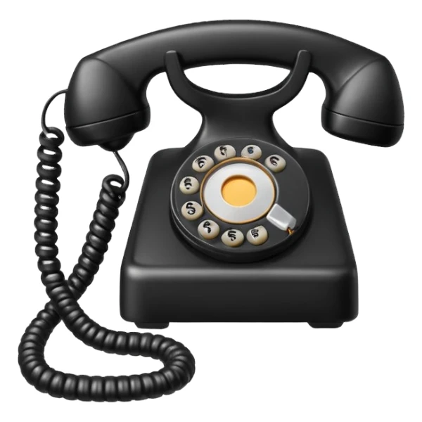 Phone ringing sticker