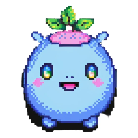 Tamagotchi character sticker