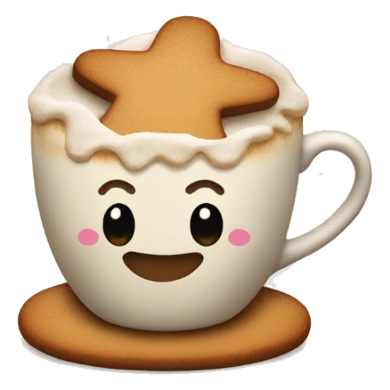 Gingerbread latte sticker