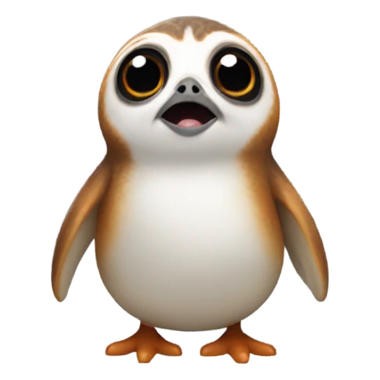 Porg sticker