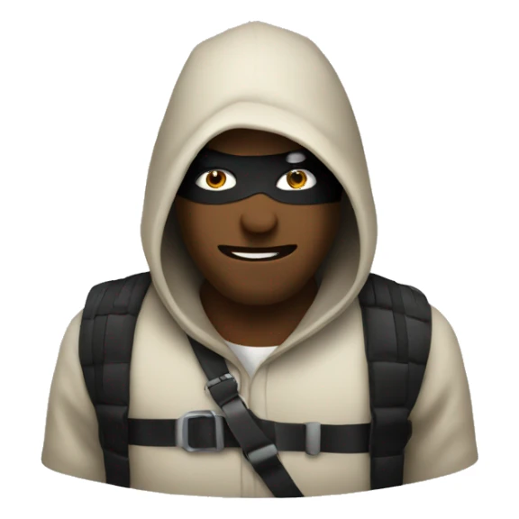 Robber emoji sticker