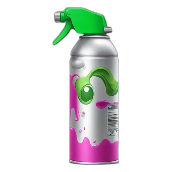 spray can  sticker