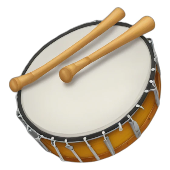 Galician tambourine sticker