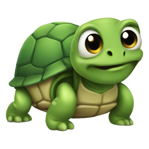 Awkward turtle sticker