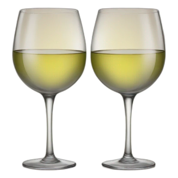 2 wine glasses cheers sticker