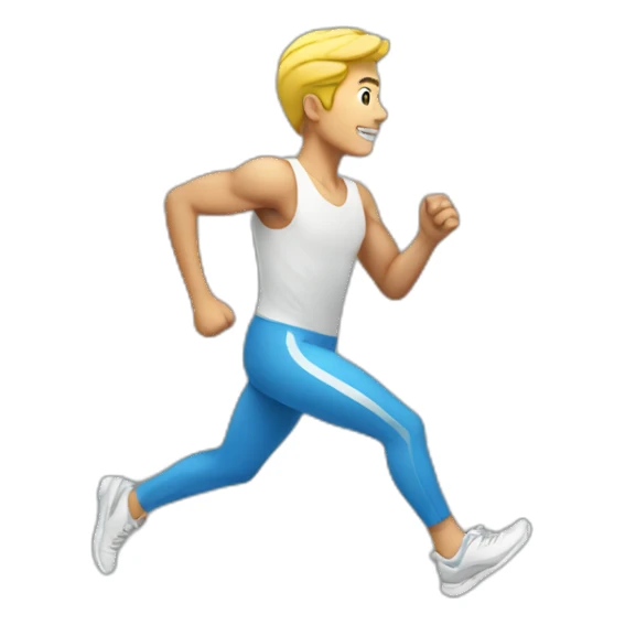 running man sticker