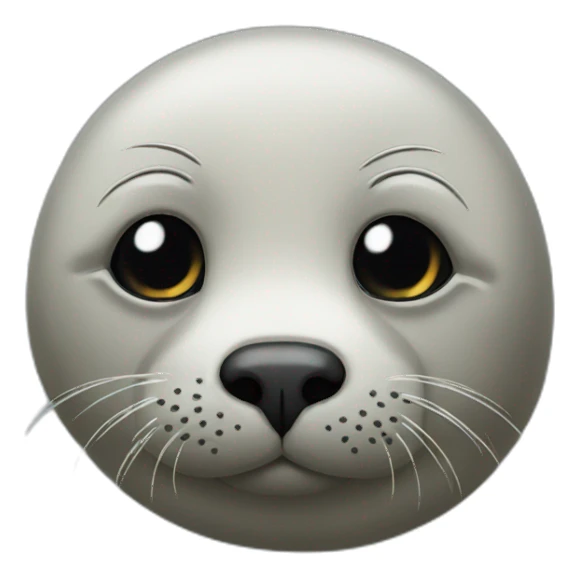Sad seal meme sticker